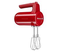 KitchenAid 5KHMB732BER Cordless 7 Hand Mixer - Empire Red Red