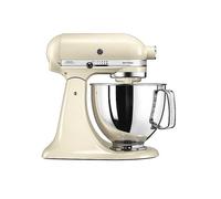 KitchenAid 5KSM175PSBAC 10 Speed 4.8L Tilt Head Stand Mixer - Almond Cream Cream