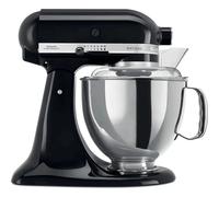 KitchenAid 5KSM175PSBOB mixer Stand mixer 300 W Black, Stainless steel