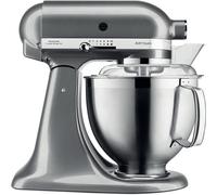 KitchenAid 5KSM185PSBMS Artisan Premium 4.8L Stand Mixer - Medallion Silver