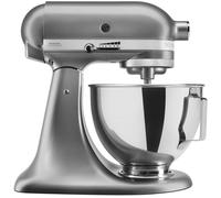KitchenAid UK 5KSM95PSBCU Stand Mixer with Pouring Shield, 275 W, Silver