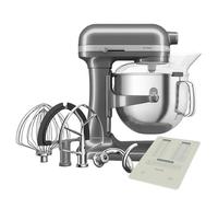 KitchenAid 6.6L Bowl Lift Artisan Mixer Medallion Silver (5KSM70SHXBMS)