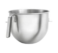 KitchenAid 6.6Ltr Bowl with J-handle for Bowl Lift Stand Mixer 5KSMB70J | Ergonomic handle provides a secure grip, reducing hand fatigue during high-volume commercial food preparation.