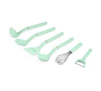 KitchenAid 6 Piece Cooking Utensil Set Spearmint