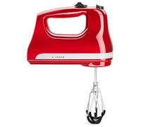 KitchenAid 6 Speed Hand Mixer Flex Edge Empire Red
