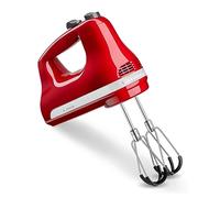 KitchenAid 6 Speed Hand Mixer With Flex Edge Beaters Empire Red 5KHM6118BER