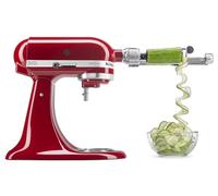 KitchenAid 7 Blade Spiralizer Plus with Peel, Core and Slice - KSM2APC | Fits all KitchenAid Stand Mixers, 7 Blade Spiralizer with Peel, Core, and Slice, blades top rack Dishwasher-safe