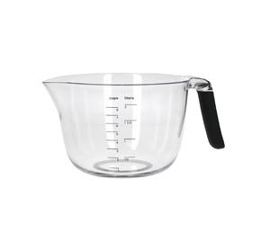 KitchenAid 8 Cup Batter Bowl Black Mixing Pouring Jug Non-Slip Handle - 1.9L