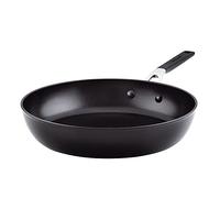 KitchenAid Hard Anodized Nonstick Frying Pan/Skillet, 12.25 Inch, Onyx Black