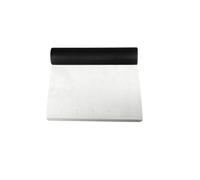 KitchenAid All Purpose Scraper, Black, 6 inch, Stainless Steel Scraper & Dough Cutter, KQG050OHOBE, DX301