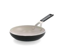 KitchenAid Aluminium Ceramic Non-Stick Frying Pan, 20 cm, PFAS-Free, Induction Safe, Stainless Steel Handle, Oven Safe, Dishwasher Safe, Black