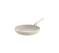 KitchenAid Aluminium Ceramic Non-Stick Frying Pan, 28 cm, PFAS-Free, Induction Safe, Stainless Steel Handle, Oven Safe, Dishwasher Safe, Cream White