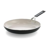 KitchenAid Coloured Aluminium Frying Pan, PFAS Free, Matt Black | Size: 30 cm KitchenAid Black 30 cm