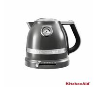 KitchenAid Artisan 1.5L Kettle Medallion Silver Electric Temperature Control UK
