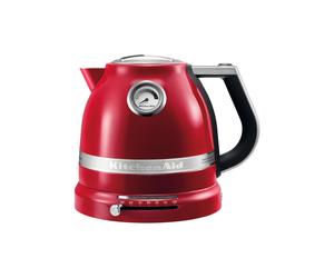 KitchenAid Artisan 1.5L Variable-Temperature Electric Kettle Empired Red Elegant Countertop Piece