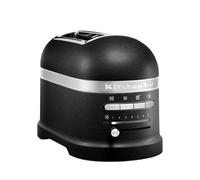 Kitchenaid Artisan 2 compartment toaster (5KMT2204) Cast Iron | Dora brioche, bagel and homemade bread evenly; 7 tiers, sandwich tongs and iconic metal body