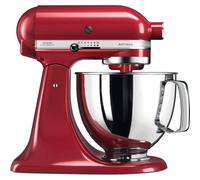 KitchenAid Artisan 4.8L Stand Mixer - Die-Cast Metal, 300 Watts, 5KSM125BER, Empire Red, New