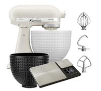 KitchenAid Artisan Mixer 156 White Ceramic Bowl Tilt Head Stand Mixer