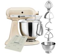 KitchenAid 5KSM175PSBAC mixer Stand mixer 330 W Cream, Stainless steel