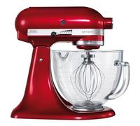 KitchenAid Artisan Mixer 4.8L Candy Apple With Glass Bowl (KSM156BCA)