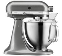 KitchenAid 5KSM185PSBMS Artisan Premium 4.8L Stand Mixer - Medallion Silver