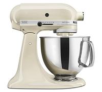 KitchenAid KSM150PSAC Artisan 5 Quart Stand Mixer, Stainless Steel, 325 W, Almond Cream