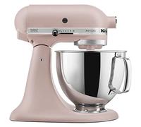 KitchenAid Artisan Series 5 Quart Tilt Head Stand Mixer with Pouring Shield KSM150PS, Feather Pink
