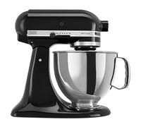 KitchenAid Artisan Series 5 Quart Tilt Head Stand Mixer with Pouring Shield KSM150PS, Onyx Black