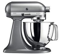 KitchenAid Artisan Stand Mixer (Contour Silver, Stainless Steel, 50/60Hz) 5KSM125BCU