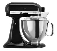 KitchenAid 5KSM175PSBOB mixer Stand mixer 300 W Black, Stainless steel