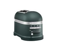 KitchenAid Artisan Toaster for 2 Slices - 7 Levels of Burnishing and Defrost Function - Vintage Design - 2 Wide Slots - Toaster with Sandwich Holder - Pine Green