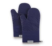 KitchenAid Asteroid Oven Mitt Set, Cobalt Blue 7"x12.5"