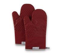KitchenAid Asteroid Oven Mitt Set, Smoked Paprika Red