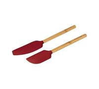 KitchenAid Bamboo Spatula Set, Empire Red, 2-Piece