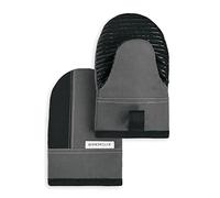 KitchenAid Kitchen Aid Beacon Mini Oven Mitt Set, 5.5"x8", Contour Silver/Black
