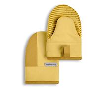 KitchenAid Beacon Two-Tone Mini Oven Mitt Set, 5.5"x8", Majestic Yellow
