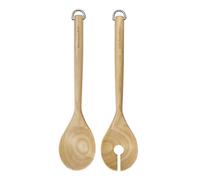 Kitchenaid Birchwood Salad Servers, Fork And Spoon