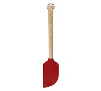 KitchenAid Birchwood Scraper Spatula with Silicone Head Red