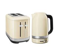 KitchenAid Breakfast Suite Almond Cream 1.7L Kettle and 2 Slice Toaster Set