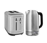 KitchenAid Breakfast Suite Stainless Steel 1.7L Kettle and 2 Slice Toaster Set