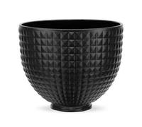 KitchenAid Ceramic 4.8L Mixer Bowl Studded Black