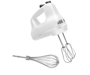 KitchenAid Classic 5 Speed Hand Mixer 5KHM5110BWH