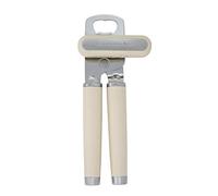 KitchenAid Classic Multifunction Can Opener and Bottle Opener Easy to Use, Razor Sharp Stainless Steel Cutting Wheel, Soft Ergonomic Handles, Almond Cream