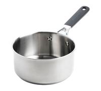 KitchenAid Classic Stainless Steel 16cm Uncoated Open Saucepan