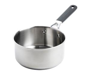 KitchenAid Classic Stainless Steel 16cm Uncoated Open Saucepan