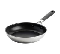 KitchenAid Classic Stainless Steel Frying Pan, PFAS-Free Non-Stick in Silver | Size: 28 cm KitchenAid Silver 28 cm