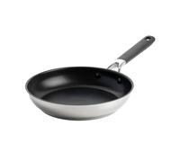 KitchenAid Classic Stainless Steel Frying Pan, PFAS-Free Non-Stick in Silver | Size: 24 cm KitchenAid Silver 24 cm