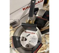 KitchenAid Classic Stainless Steel Saucepan, Uncoated, PFAS-Free Non-Stick in Silver | Size: Medium KitchenAid Silver Medium