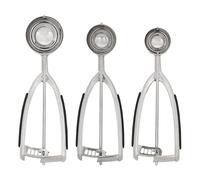 KitchenAid Cookie Dough Scoop Set, Set of 3, Black