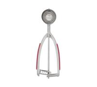 KitchenAid Cookie Dough Scoop, Stainless Steel with Soft-Grip Handle, Easy Squeeze Release, Dishwasher Safe, 1.5 Tbsp Capacity, 8.25-Inch
